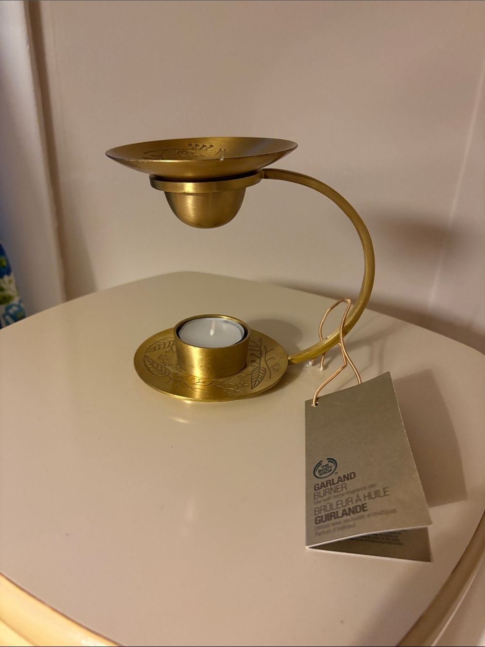 brass oil burner wax warmer